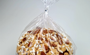 A.415 Panettone con glassa di mandorle incarto cellofan