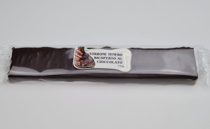 Art. 897 torrone tenero gr.150 ricoperto cioccolato