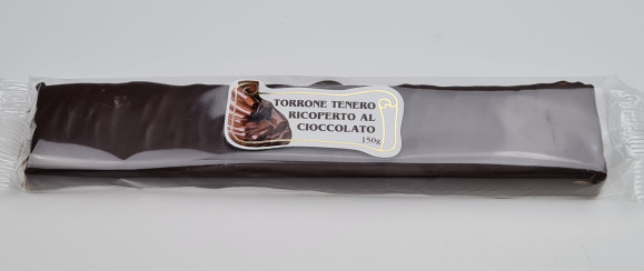 Art. 897 torrone tenero gr.150 ricoperto cioccolato