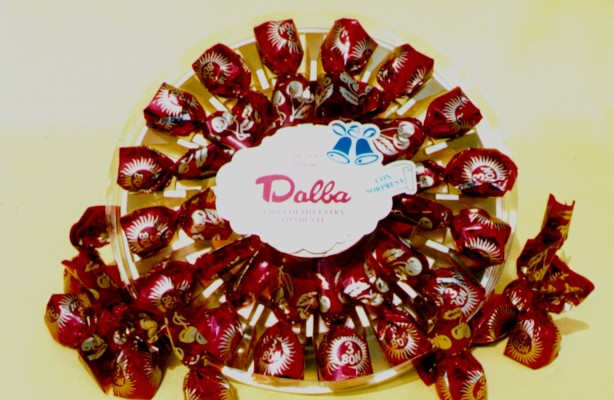 Art.318 Boeri cioccolatini fondenti con ciliegia TONDA gr.160