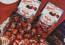Art.329 Boeri Cioccolatini fondenti con ciliegia Sacchetto gr.200