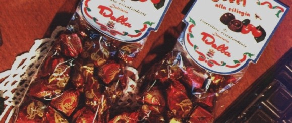 Art.329 Boeri Cioccolatini fondenti con ciliegia Sacchetto gr.200