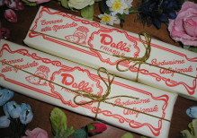 Art. 868 Torrone friabile gr.200 incarto    lusso cordoncino dorato