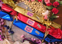 Art. 986 torrone tenero gr.200 incarto caramella fiocco colorato