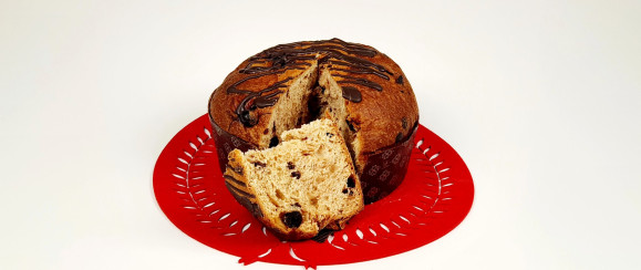 Panettone Amarena e Gocce di cioccolato cellof