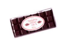 BARRA DI PASTA DI CACAO 100%  da g100