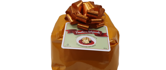 Art. 427  Panettone artigianale CANDITI e UVETTA g 800