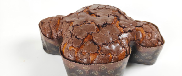 Colomba tradizionale artigianale pera candita e gocce di cioccolato -lievitazione naturale-